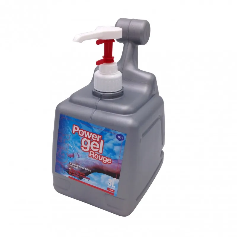 [C010042 / VPGR3] Savon Industriel Microbilles Citron – Carton de 4 Bidons de 3L (Pompe incluse)