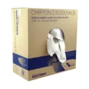 Chiffon Éponge Blanc Haute Absorption – Carton de 8 kg (100 % Coton Recyclé)