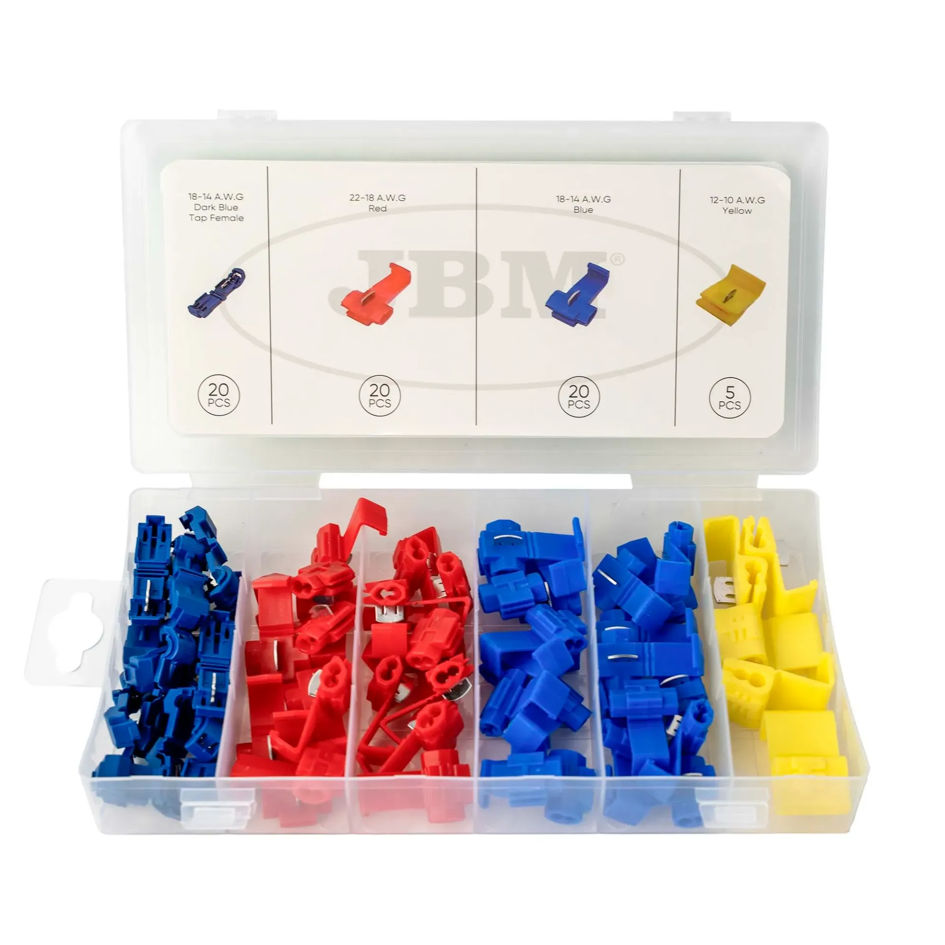 [54942] Coffret de connecteurs rapides - 65 pièces